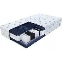 FDM NOIR pocketvering matras met aloe vera, 200x200 cm