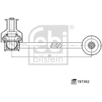 FEBI BILSTEIN 197302 Stabilisatorstang
