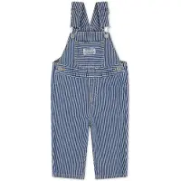 Levi's Levi´s  Kids Railroad Stripe Playsuit Blauw 3 Months Jongens
