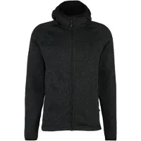 Heber Peak - CrownHe. II Knit Zip Hoody - Fleecevest M, zwart