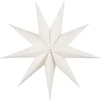 Globen Lighting Stella Bouclé 75 kerstster Wit