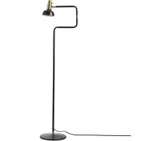 Co Bankeryd Ray vloerlamp zwart-messing