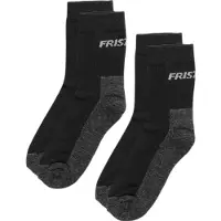 Fristads Wollen sokken 2-pack 9168 SOW Zwart maat 36-39 heren