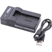 VHBW Camera acculader compatibel met o.a. Fujifilm NP-80/NP-100, JVC BN-V101, Kodak KLIC-3000, Ricoh DB-20 en PDR-BT1/PDR-BT2 accu's