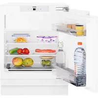 Etna KVO682 - Onderbouw koelkast met vriesvak, 82 cm - Elektronische Thermostaat - Energieklasse E - LED display - Supercool - FastFreeze - Transparante Groentebak