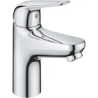 GROHE Swift - Wastafelkraan, met Push-Open afvoer, chroom 24318001