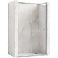 REA Douchedeuren Primo Slide 130 Chrome
