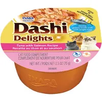 Ciao 6x Kattenvoer Nat Dashi Delights Bouillon Tuna & Salmon 70 gr