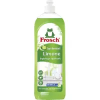 Frosch Afwasmiddel Limoen - Handafwasmiddel - Sterk tegen vet - pH-huidneutraal - 750 ml