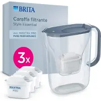 Brita Waterfilterbundel Style Essential Cool stone blue
