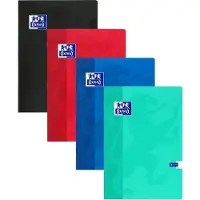Oxford Notitieboek A4 Gelinieerd Gebonden Kleurenassortiment 324209 36 Vellen
