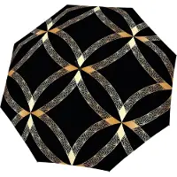 Doppler paraplu Fiber Flex AC Umbrella Luxury zwart