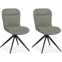 MX Sofa - Eetkamerstoel Argentina - Sky (set van 2 stoelen)