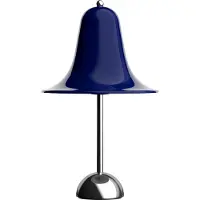 Verpan Tafellampe , Pantop, Blauw, Woonkamer, Metaal, Designer