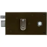 Yale Slot 19,5 x 7 x 14 cm Kaki Staal Deuren