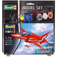 Revell 1:72 Revell 64921 BAe Hawk T Red Arrows Model.d Arrows - Model Set Plastic Modelbouwpakket