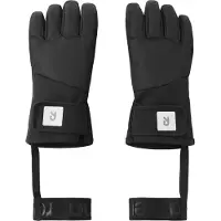 Reima Handschoenen 'Hanskas' zwart / wit