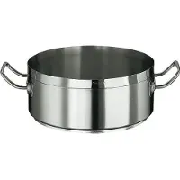 Paderno Serie 2100, roestvrij staal, geborsteld, braadpan, 36 cm, artikelnummer P0040-P00006-12109-36