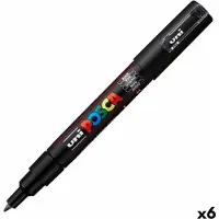 Posca Markeerstift PC-1M Zwart (6 Stuks)