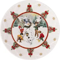 Villeroy & Boch Toy's Fantasy Grote Kom Sneeuwmankleurig - Kerstdesschalen Porselein Multi - 1483323660
