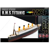 ACADEMY Modelbouwpakket Schepen - 14217 RMS Titanic - MCP Multi Color Parts - Ocean Liner Olympic-klasse - Passagiersschip Plastic - 1:1000 - Modelbouw