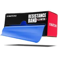 Matchu Sports Weerstandsband 5,5 meter - Zwaar - Lengte: 5,5 meter Breedte: 14 centimeter