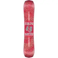Nidecker - Snowboards - Sensor 2026 voor Heren van Hout - Maat 153 cm - Rood