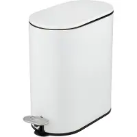 Wenko Collungo afvalemmer 5 L wit
