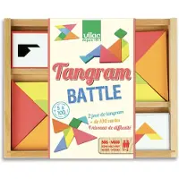 Vilac Bordspel - - Tangram Battle - Ontwikkelt creativiteit en logica