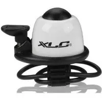 Xlc DD-M07 Mini Fietsbel - Elastiek Bevestiging - Wit - 22,3 tot 31,8 mm