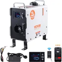 Vevor 2 kW dieselverwarming 12 V/24 V alles-in-één dieselluchtverwarmer