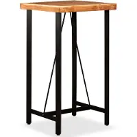 vidaXL Bartafel 60x60x107 cm massief acaciahout
