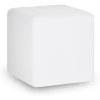 Ideal Lux Luna, Buitenverlichting voor in de grond, Wit, IP44, Geschikt voor straten, Klasse II, E27