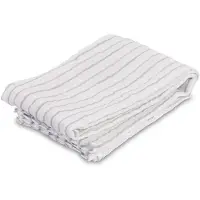 Lulujo swaddle 100% katoen 120x120 cm - Grey Messy Stripe