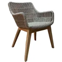 WGXL Collection Stoel Smit - Teakhout - Rope - Naturel -