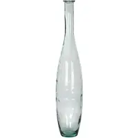 Mica Decorations vaas kyara glas maat in cm: 100 x 20 transparant