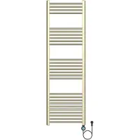 Boss & Wessing Elektrische radiator bws cory met smart wifi 160x50 cm 700w geborsteld goud