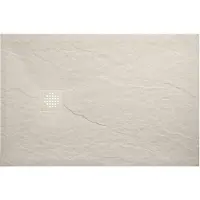 Wiesbaden Douchebak Stonea Antislip Composiet 90x120x3 cm Inkortbaar Beige