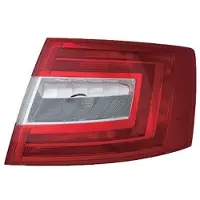 VAN WEZEL Achterlicht 7624932 Van Wezel voor o.a. SKODA