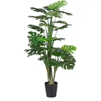 Bauhaus Mica Decorations monstera in plastic pot maat in cm: 160 x 80