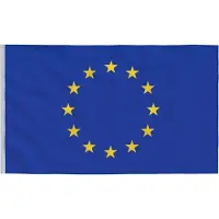 vidaXL Vlag Europa 90x150 cm
