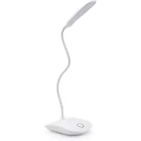 INF LED tafellamp draaibaar, dimbaar, op batterijen Wit