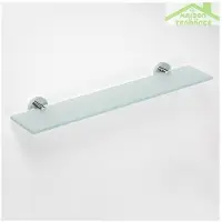Sapho X-Round E glasplank 600mm, chroom
