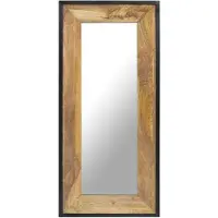 vidaXL Spiegel 110x50 cm massief mangohout