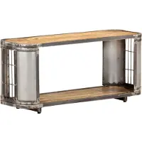 vidaXL Tv-meubel 90x30x40 cm massief mangohout