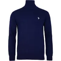 U.S. POLO ASSN. Trui donkerblauw / wit