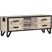 vidaXL Hoofdbord 200 cm massief grenenhout wit