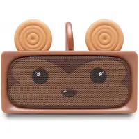 Mobility On Board , Dierlijke schattige aap Bluetooth luidspreker, Bruin