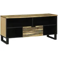 vidaXL TV Eenheden 105 x 33 x 46 cm Bruin Bewerkt hout