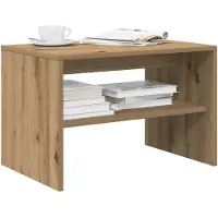 vidaXL Tv-meubel 60x40x40 cm bewerkt hout artisanaal eikenkleur